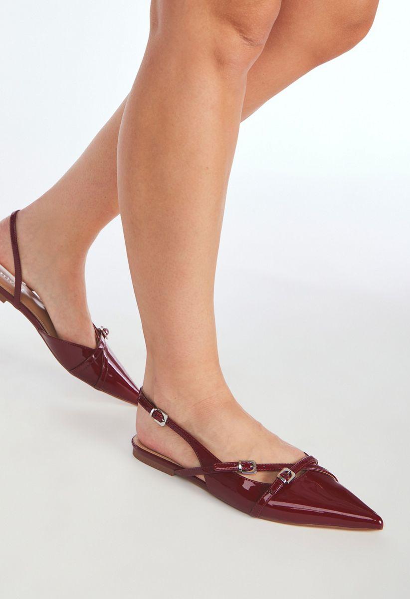 Tweed Slingback Flats - メルカリ