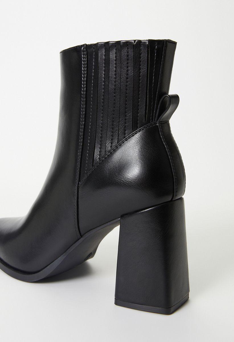 Joni Chelsea Bootie in Black - Get great deals at ShoeDazzle